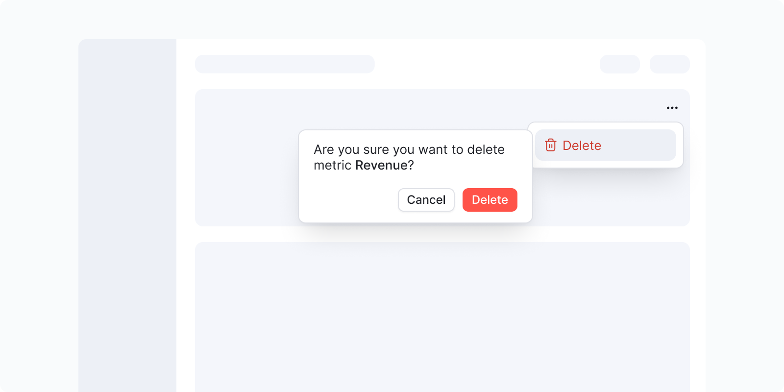 Popover example